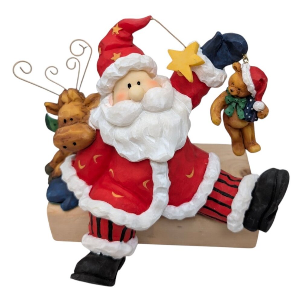 House Of Lloyd Christmas Around The World Santa Friends Stocking Hanger 542553